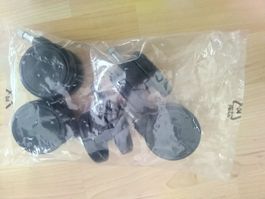 5x Drehstuhlrollen für Teppichboden