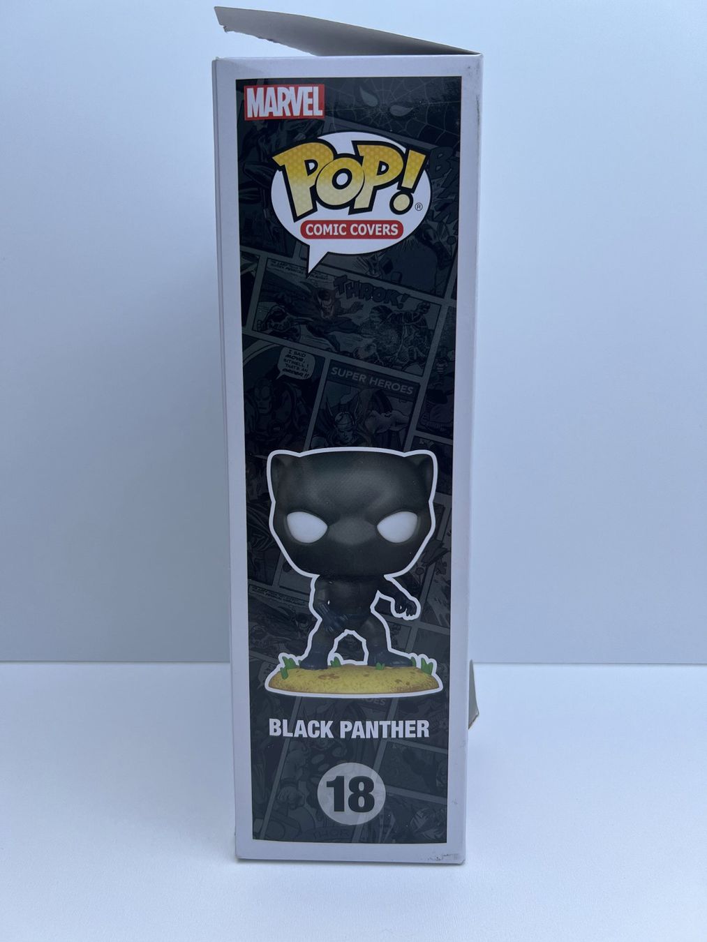 Funko Statuette: Funko POP! Comic Covers Black Panther – Nuovo e nell'imballaggio originale da Le Mouret venduto da perfectbijou 1