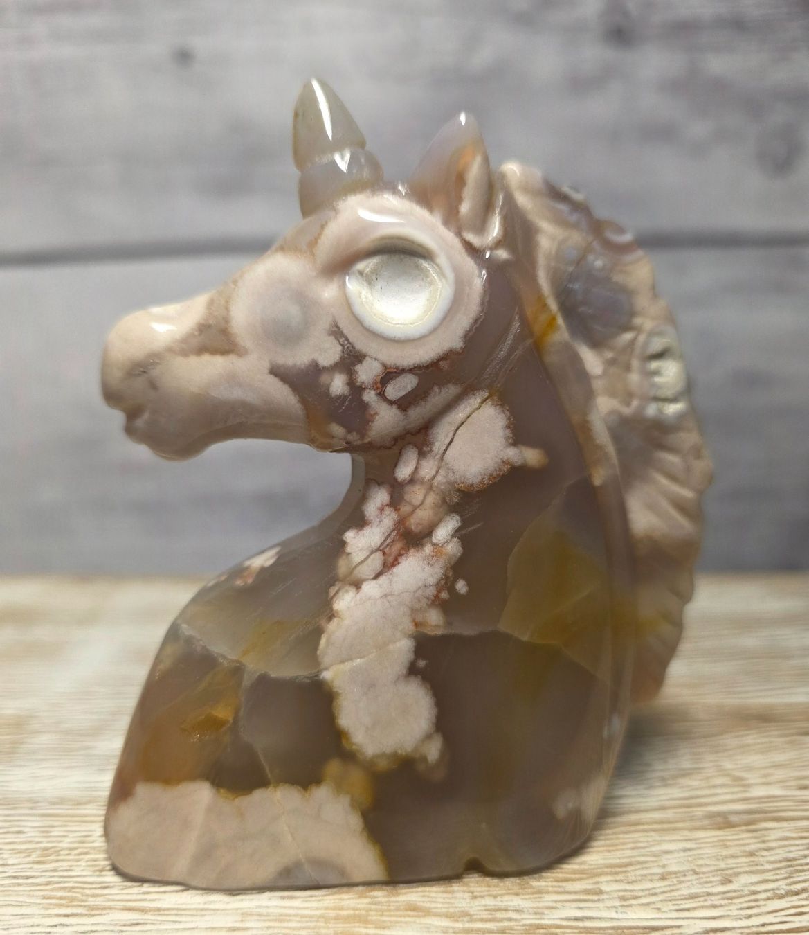 Minerali & Pietre curative: Cherry Achat Einhorn 275g – Nuovo e nell'imballaggio originale da Matzingen venduto da Shay_Crystalz 1