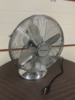 Chrom Tischventilator Hantech für heisse Tage
