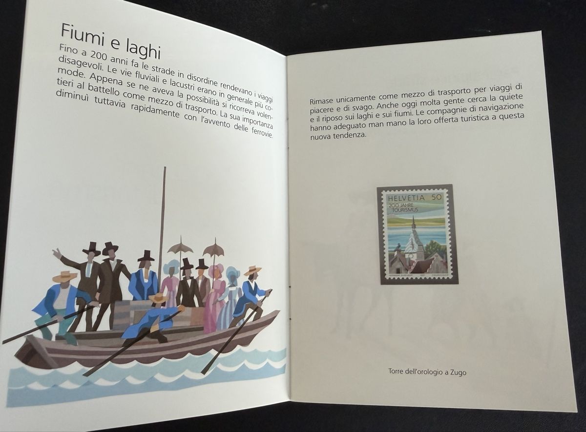Tutti i francobolli: PTT Souvenir 200 Jahre Tourismus Version I und E postfrisch – Nuovo (secondo la descrizione) da Hölstein venduto da luc_lx8k 2