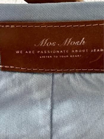 Mos mosh Pantaloni: Mos Mosh Hose Chino Celeste Hellblau Groesse 24 Neu – Nuovo e nell'imballaggio originale da Meggen venduto da AuDa17 6