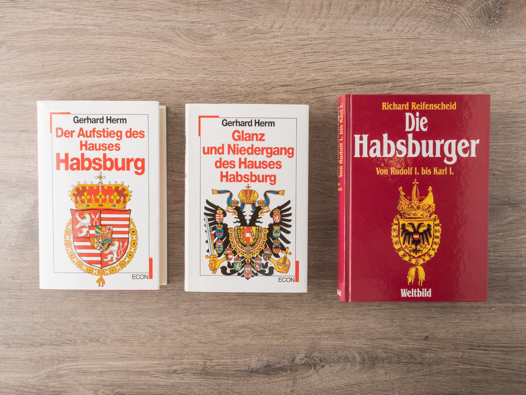 Bücher: 3 Bücher über die Habsburger – Gebraucht aus Ziefen von sin_2chk
