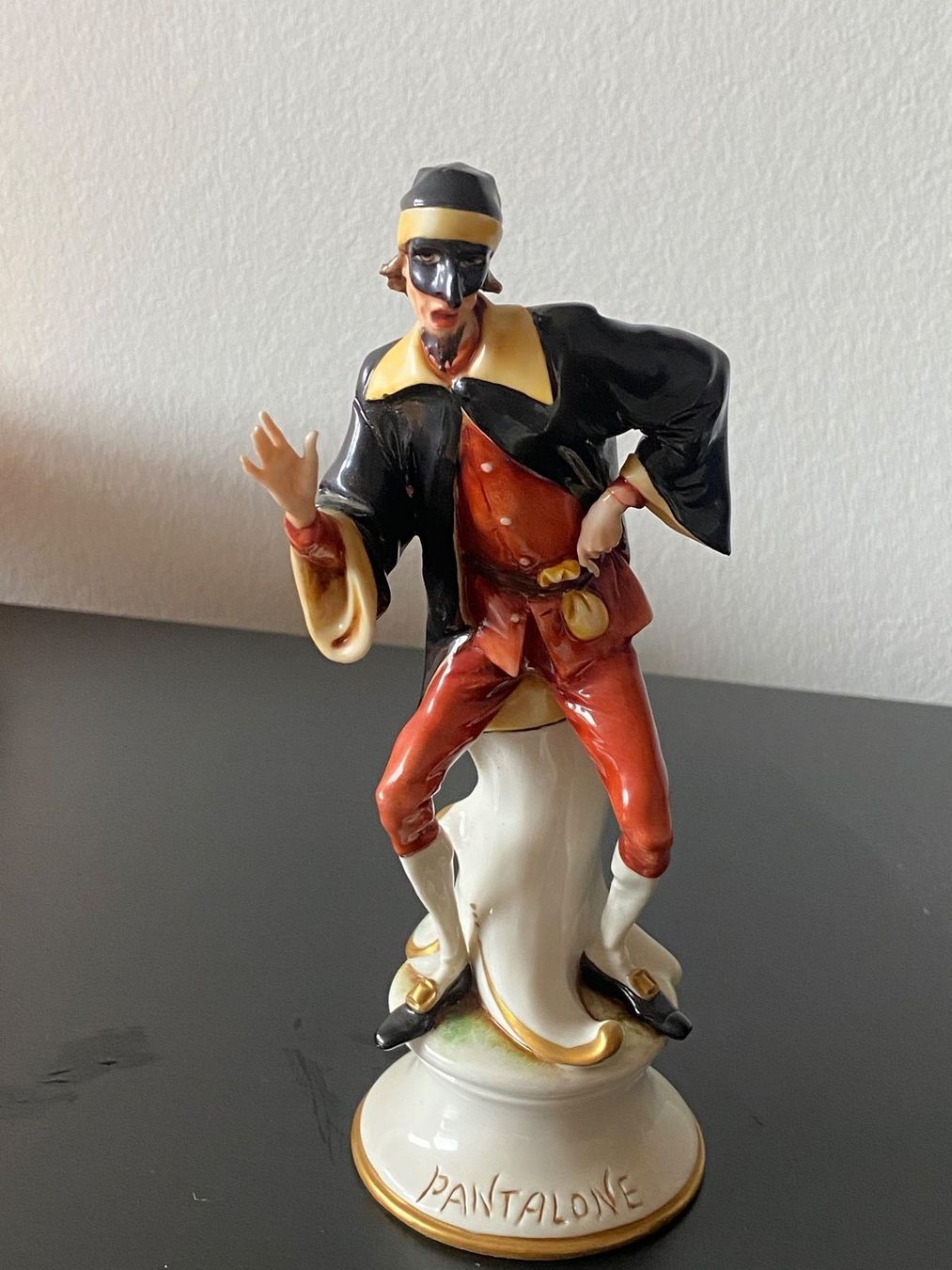 Statuette: Porzellan Figur Pantalone – Usato da Luzern venduto da S.Kern01 4