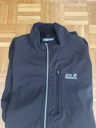 Jack Wolfskin Softshell Jacke schwarz Grösse XXL gebraucht