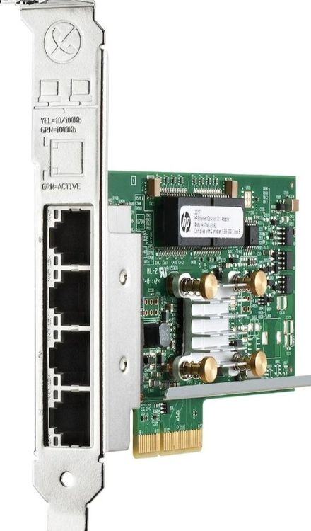 HPE 331T Quad Port 8 Gigabit Adapter RJ45 (Neu (gemäss Beschreibung ...