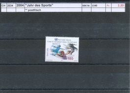 2004 "Jahr des Sports", ** postfrisch