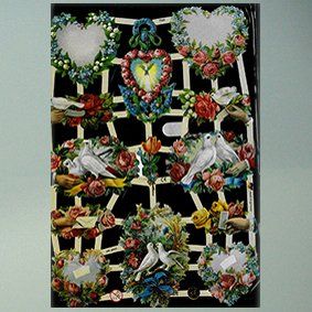 Tiro con l'arco: Antike Valentinssticker, Scrapbooking, Romantik, Nostalgie – Usato da Wolhusen venduto da limaka