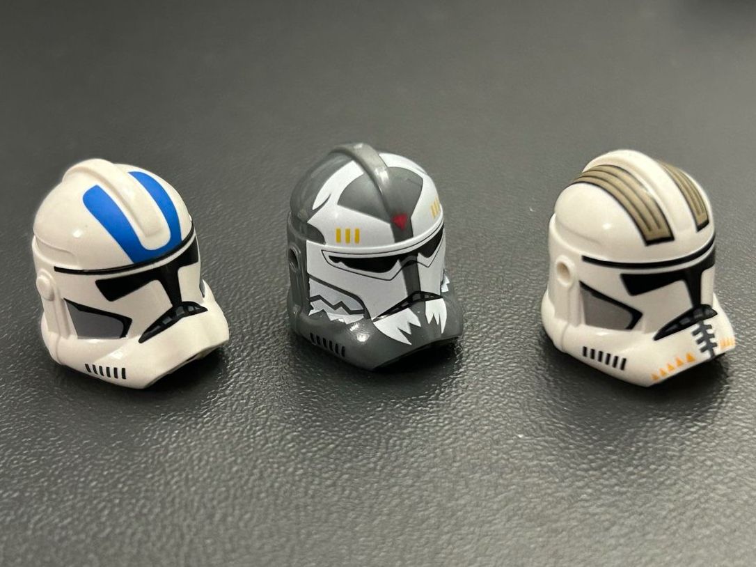 Lego Baukästen: Lego Star Wars - custom helmets + accessories – Neu (gemäss Beschreibung) aus Genthod von daz_world 3