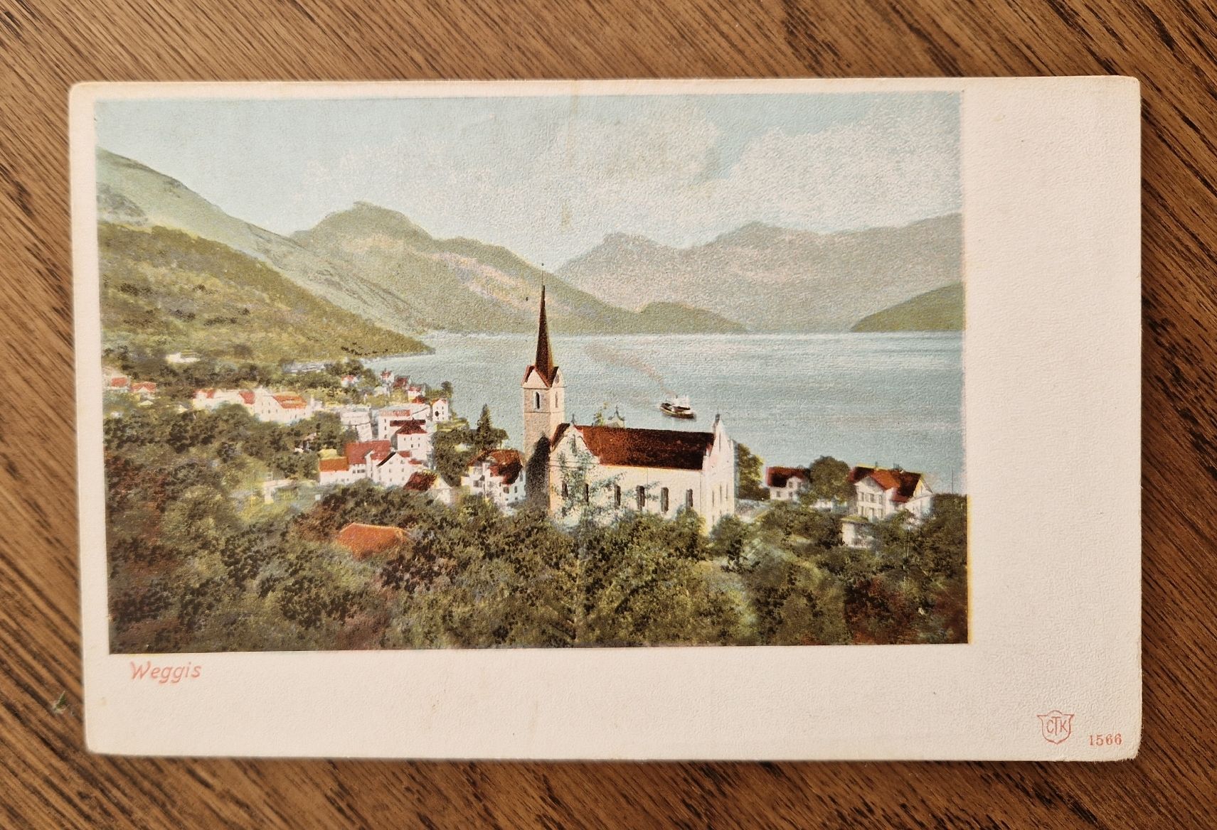 Cartoline postali: Weggis – Usato da Ebikon venduto da Donar50
