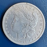 U.S.A. Morgan Silber Dollar 1890 O schön!