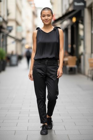 Maloka pantalon noir - neuf - taille 2