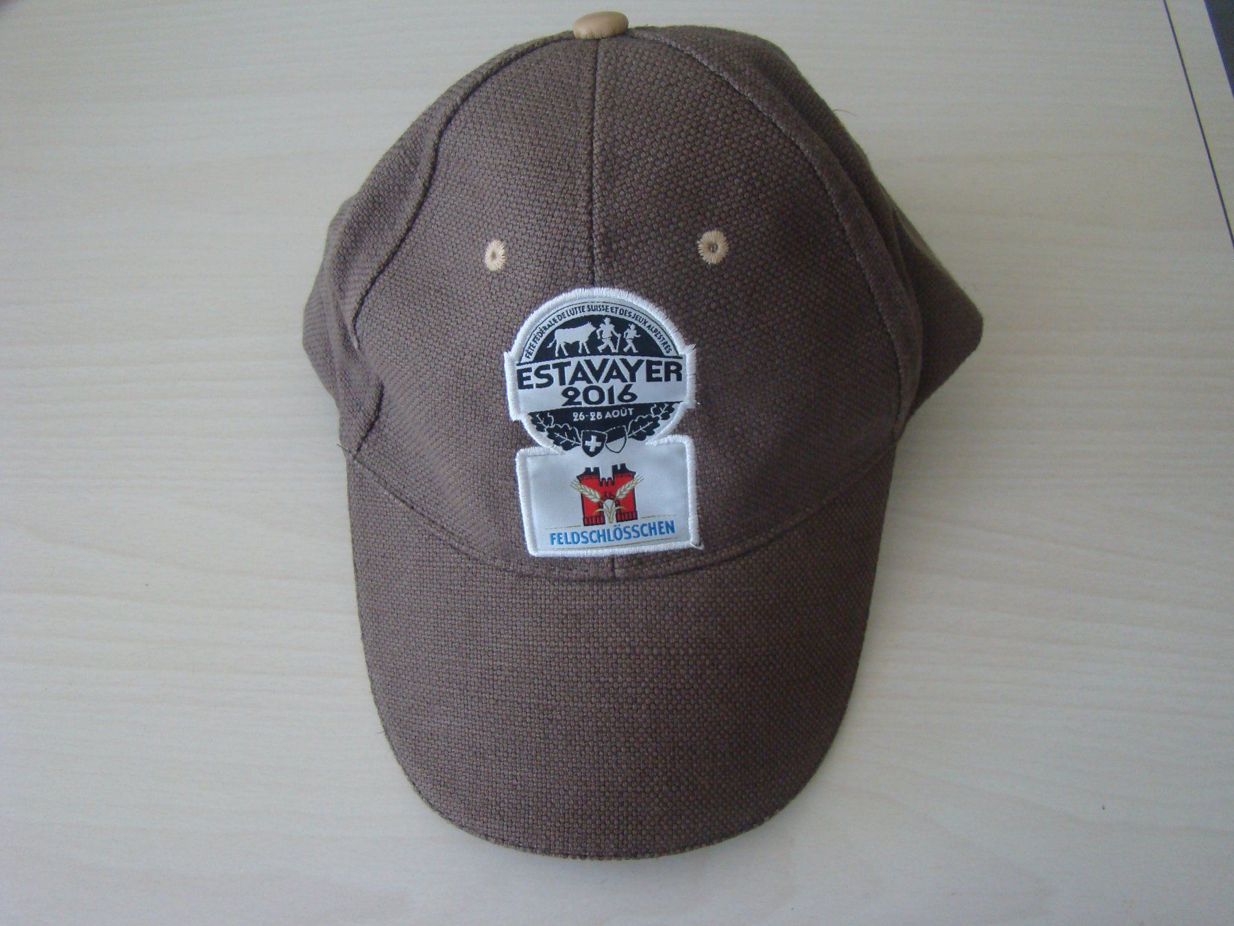 Cap ESAF 2016 Estavayer-le-Lac, Werbung Feldschlösschen, neu (Neu ...