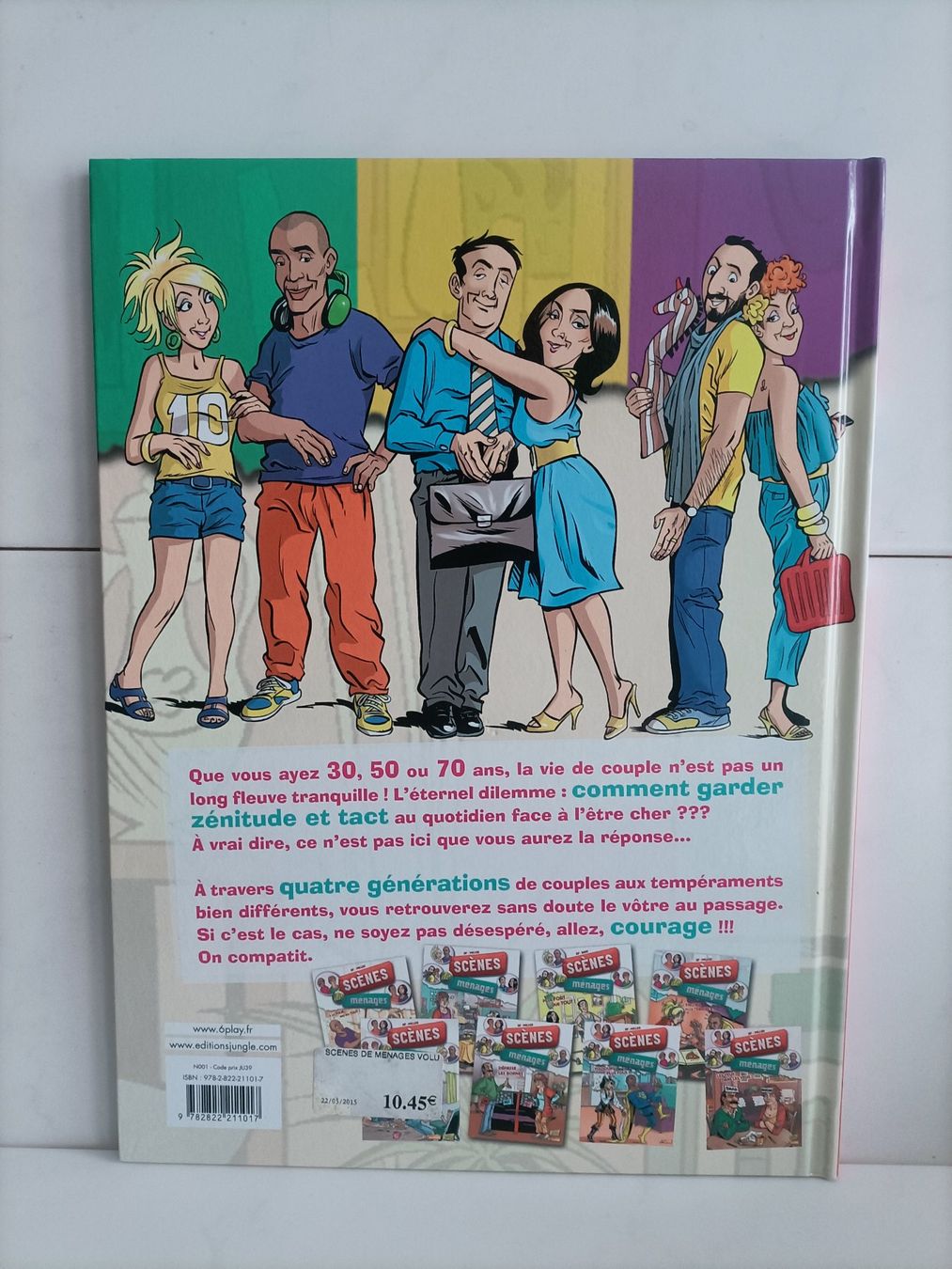 BD Scènes de ménages -8- Les yeux dans les yeux ! / Jif - Mi (D