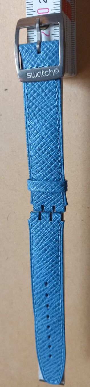 Swatch Armbänder & -reifen: Swatch Uhren Armband blau – Gebraucht aus Adliswil von cha_fq9f 5