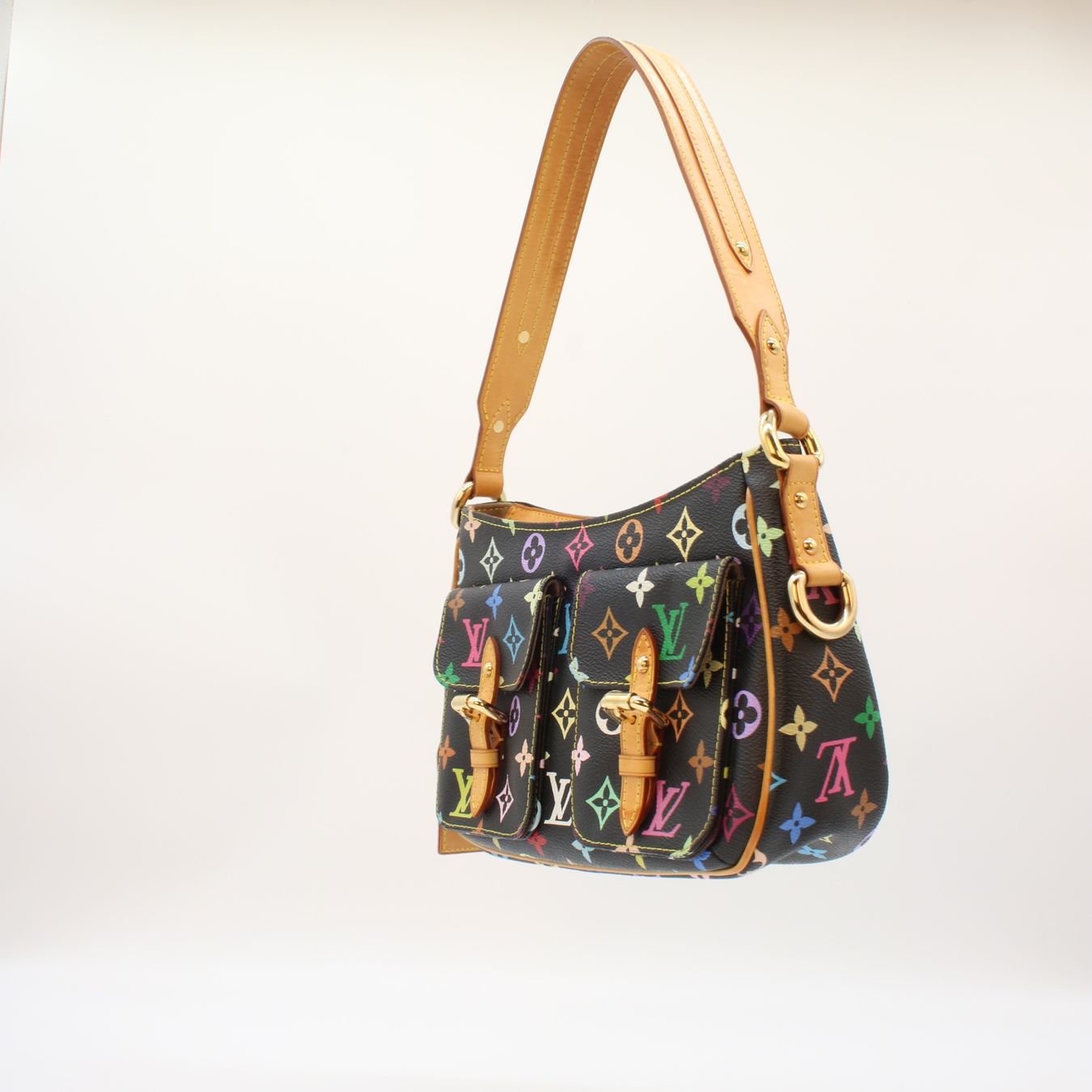 Louis Vuitton Taschen für Damen: Louis Vuitton Lodge PM Murakami Multicolor Noir – Gebraucht aus Urtenen-Schönbühl von jana2kids 1