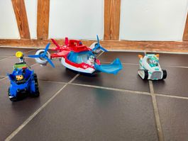 PAW Patrol Air Patroller + Chase & Everest Fahrzeuge – Set