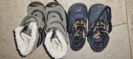 2 paar Winterschuhe gr.20/21