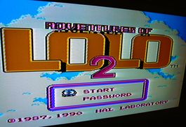 NES : Adventures of Lolo 2 !