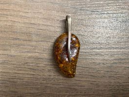 Anhänger für Kette Bernstein & Silber 925