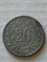 Oesterreich 20 Heller 1916 gebraucht guter Zustand