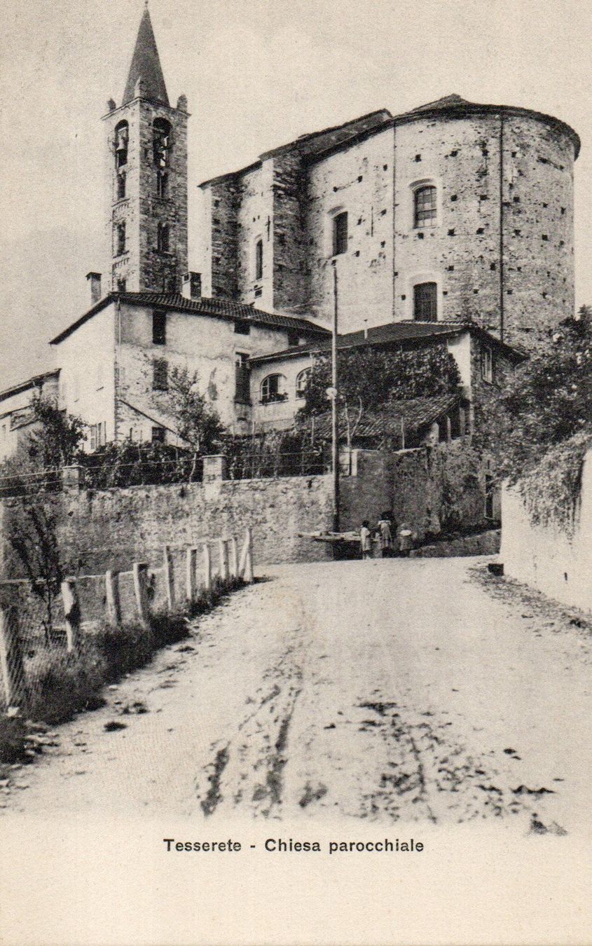 Cartoline postali: Tesserete - Chiesa parocchiale – Nuovo (secondo la descrizione) da Melano venduto da pisonsdro