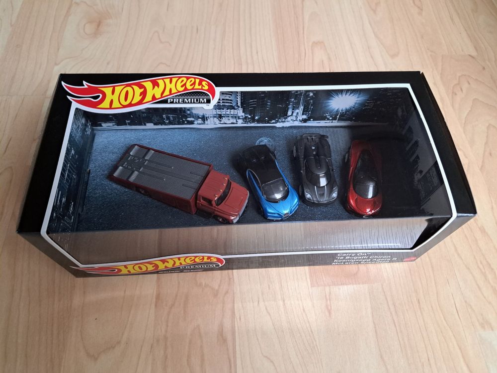 Hot Wheels Premium Carry On Bugatti Koenigsegg Mclaren Set Kaufen Auf Ricardo