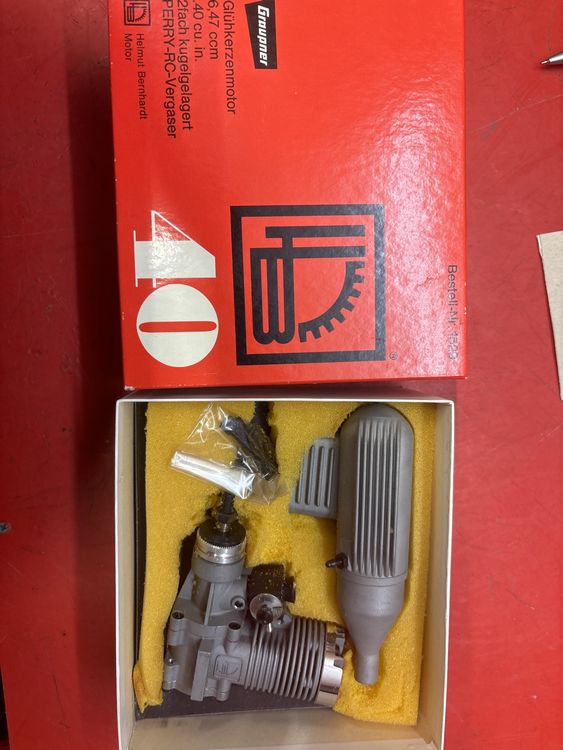 Motore A Scoppio Graupner 6.47ccm Nuovo Di Zecca | Kaufen Auf - Foto 2