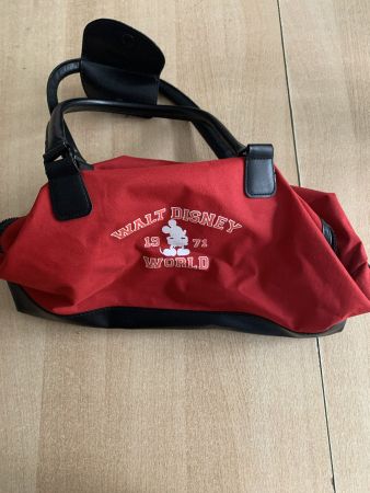 Disney World Reisetasche rot schwarz