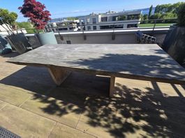 Living dreams Gartentisch aus Teakholz - Massiv