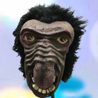 Fasnachtsmasken Larven Grinden Künstlermaske