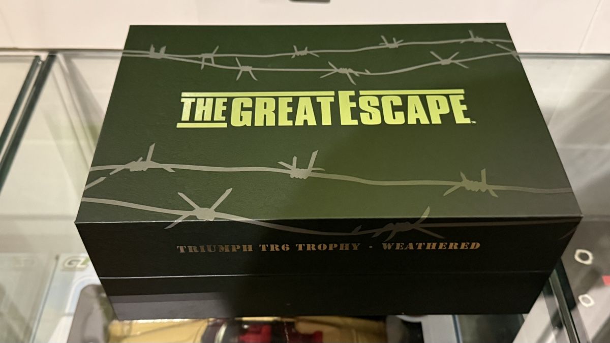Corgi Toys Kit di modellismo & Modellini statici: Triumph TR6 Trophy "The Great Escape" 1:12 – Nuovo (secondo la descrizione) da Basel venduto da Zomeg 1
