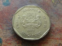 SINGAPOUR  1  Dollar  1989