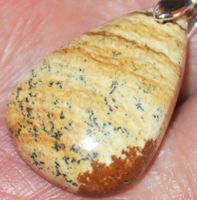 Anhänger L-5540 – Bilder Jaspis ca. 27x18mm