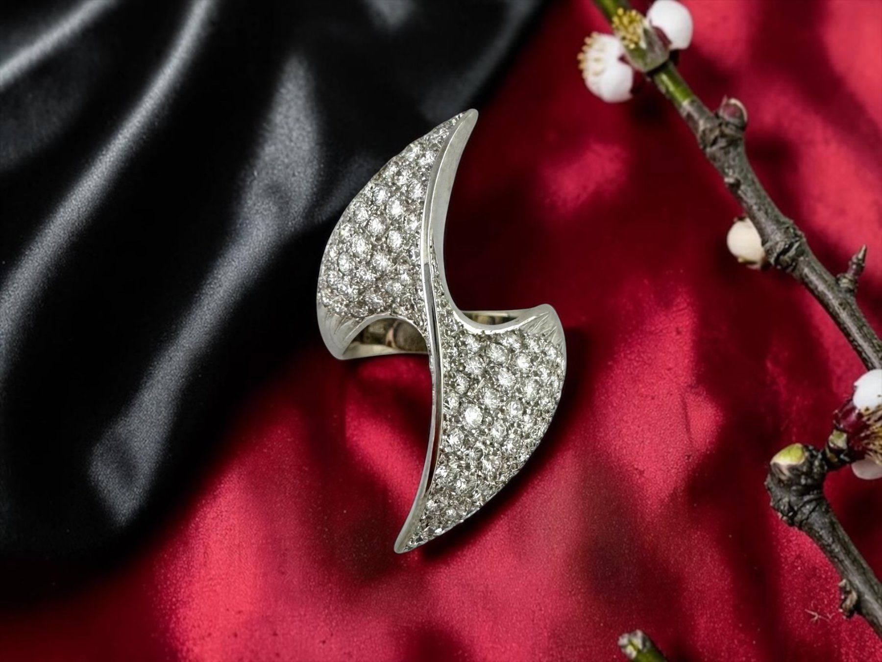 Gübelin Anelli: GÜBELIN, Diamant - Cocktailring, ca. 3.06 ct – Usato da Zuzwil SG venduto da artimmo 2