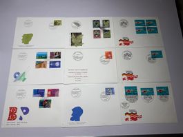9 Stück Ersttagsbrief (102)