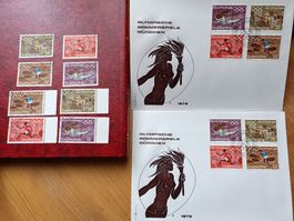 Liechtenstein, Olympische Spiele 1972, Briefmarken & FDC Top