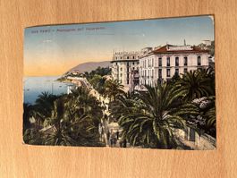 Alte Ansichtskarte San Remo, Passeggiata Imperatrice.