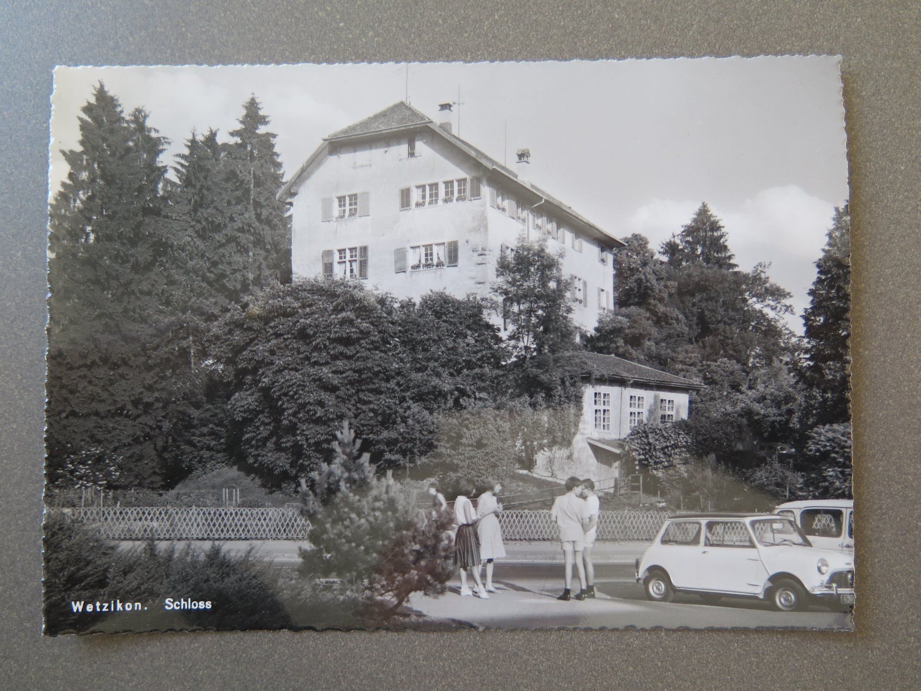 Cartoline postali: WETZIKON - U.A. AUSTIN MORRIS – Usato da Wittenbach venduto da lipasal