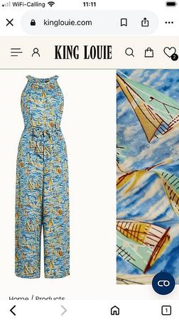 Jumpsuit King Louie Gr. 36 NEU