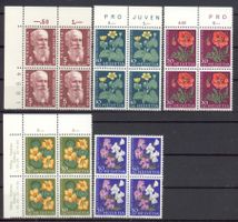 1959, Pro Juventute, Viererblöcke, SBK 28.– **