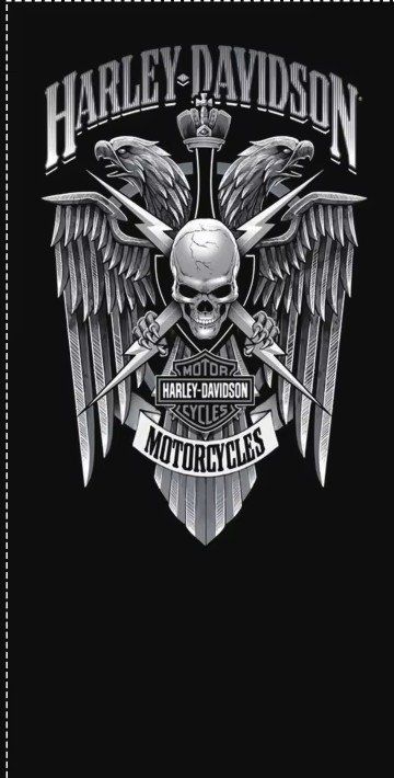 Harley-Davidson Chopper: Tour de cou Harley-Davidson, design biker M174 – Nuovo e nell'imballaggio originale da Allens venduto da MADE.IN.ROCK.N.ROLL 2