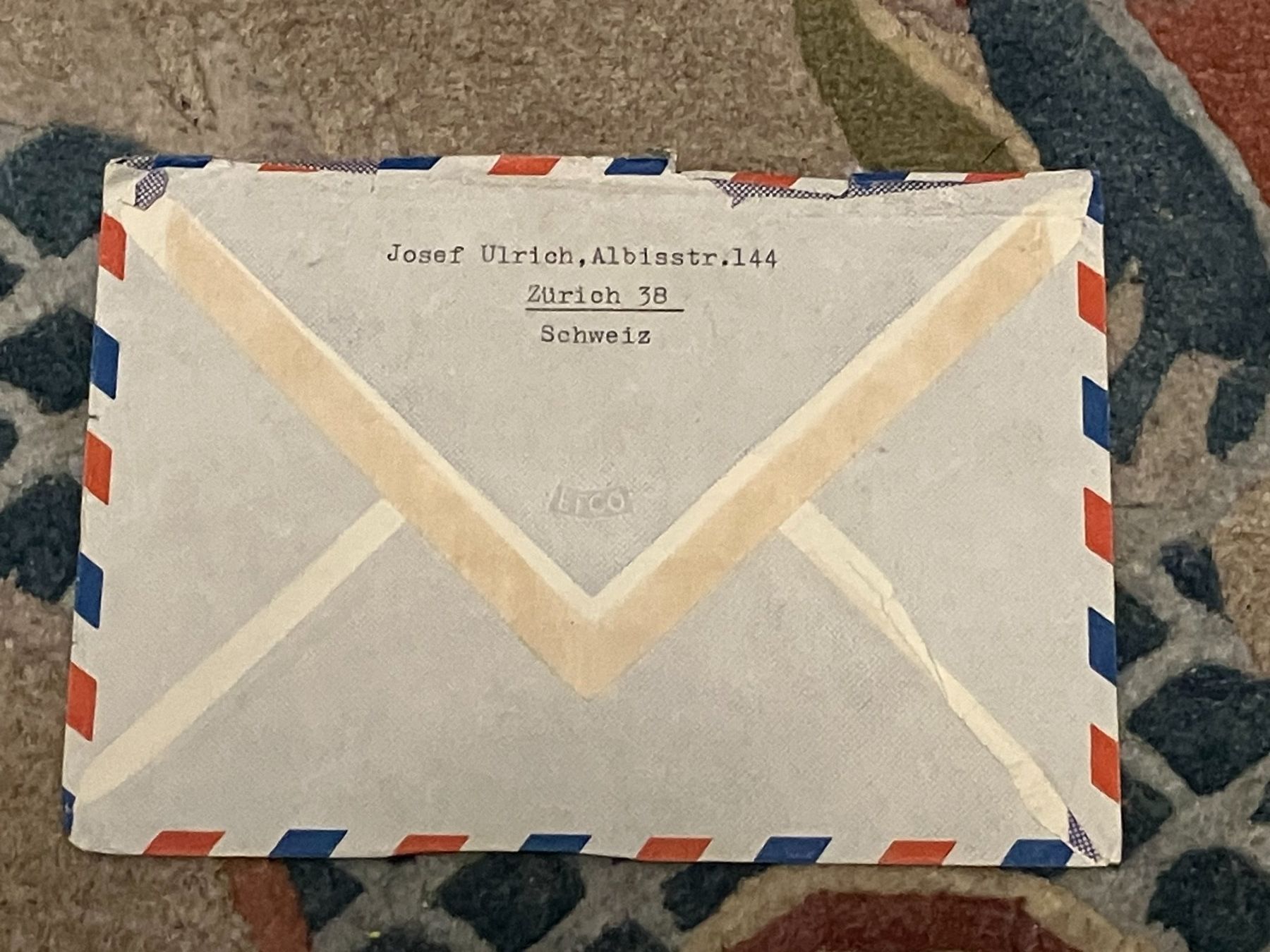 Tous les timbres: 1 Brief Bundesfeier 1961 Luftpost – D'occasion à Koblenz par mar_c2pj 1