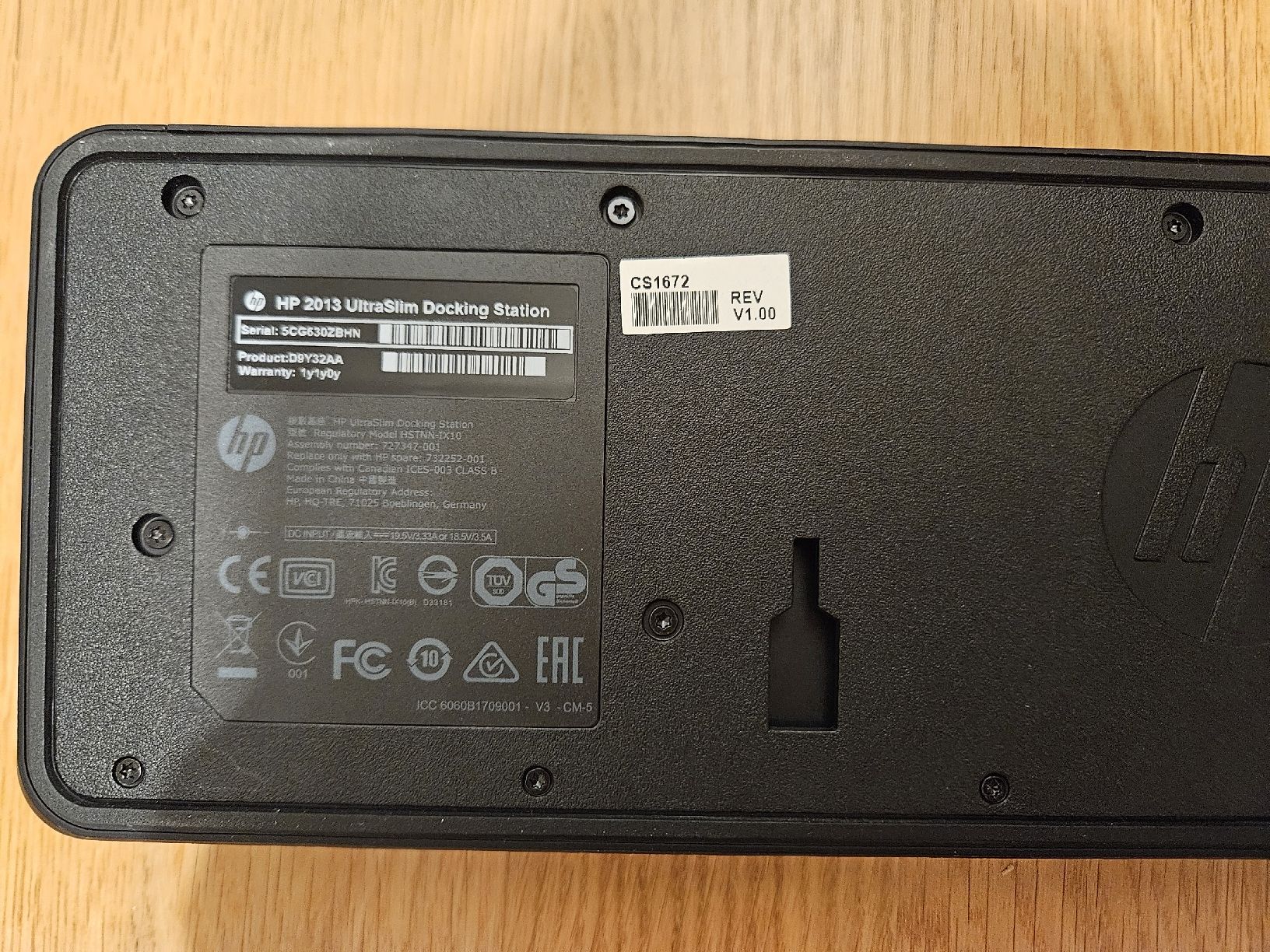 Docking station: HP 2013 Ultraslim Docking Station  – Usato da Steinach venduto da jas_6syq 2