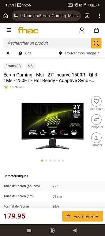 PC: Pc gaming Rog + écran gaming msi – Usato da Vevey venduto da ste_87dm 1