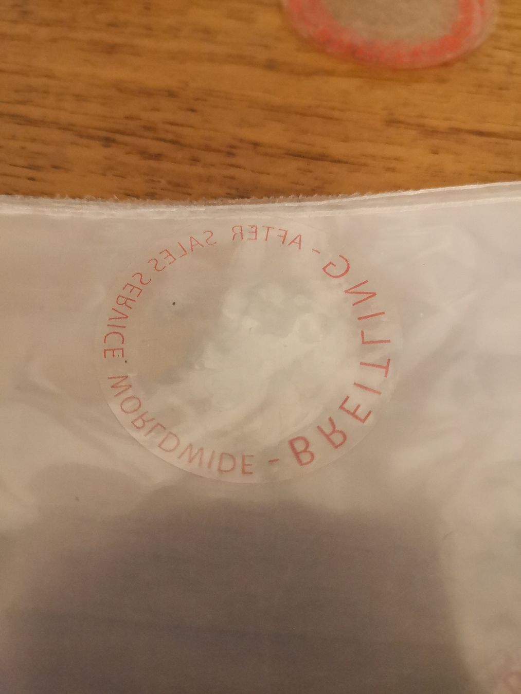 Sticker: Breitling Original Service Sticker 3 Stück – Usato da Rüti ZH venduto da bleibensiegesund 2