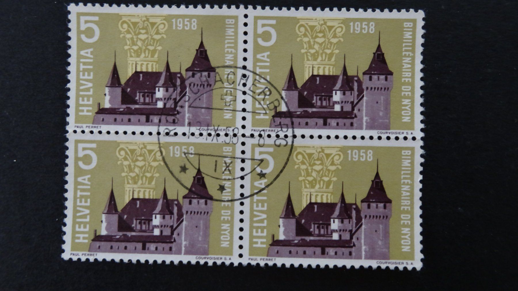 Tous les timbres: Vollstempel RORSCHACHERBERG  18.IX.58   45 – D'occasion à Anwil par C-DAIHA