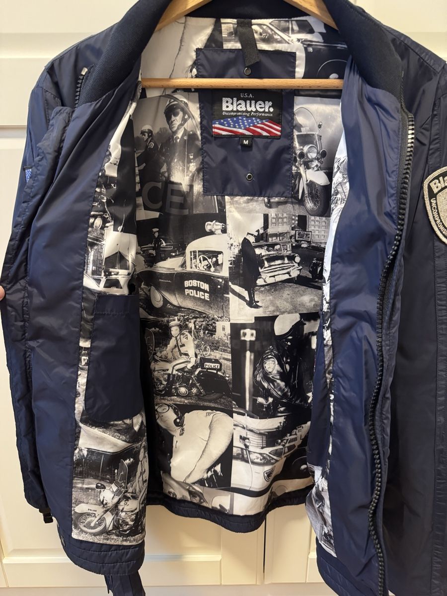 Jacken: Blauer Speedway Daytona Jacke, Gr. M – Gebraucht aus Jona von BB42 2