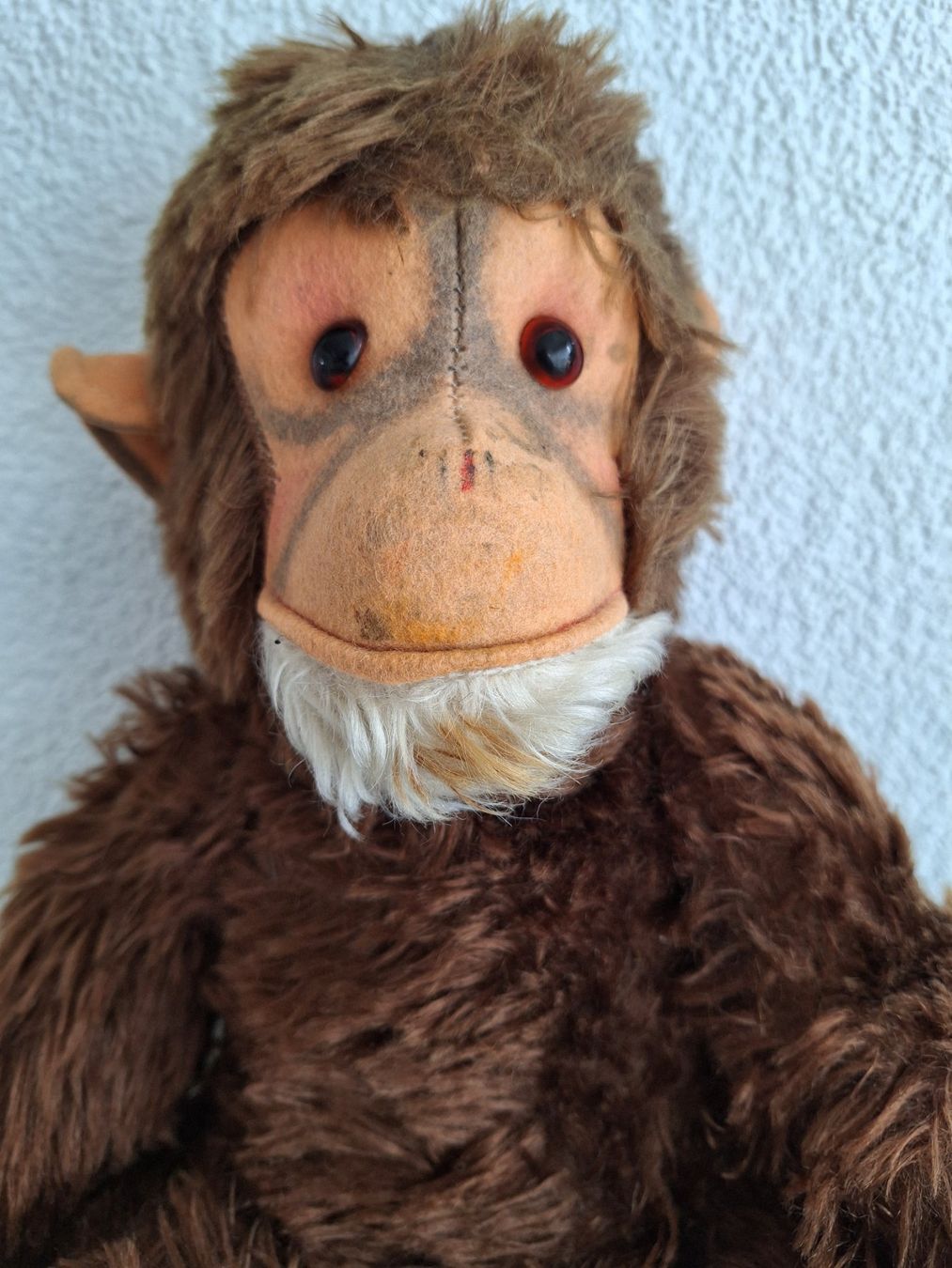 Teddy Hermann Giocattoli: Teddy Herrmann Affe  Stehend ca. 44 cm gross , Vintage – Usato da Sissach venduto da luvama 1