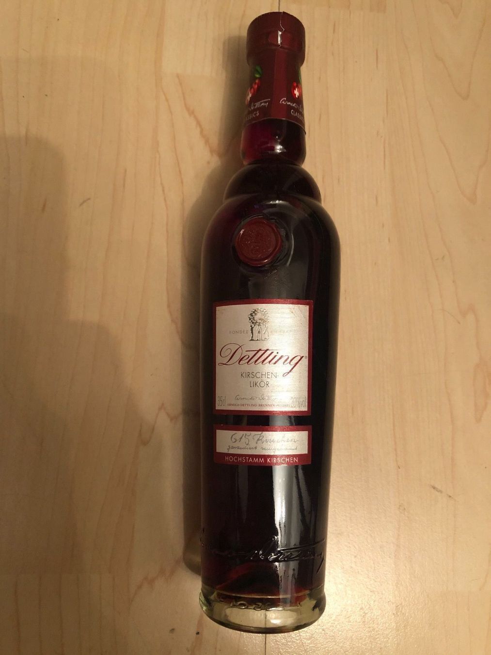 Bevande alcoliche: DETTLING KIRSCHENLIKÖR 35cl – Nuovo e nell'imballaggio originale da Wald ZH venduto da mlnt 3